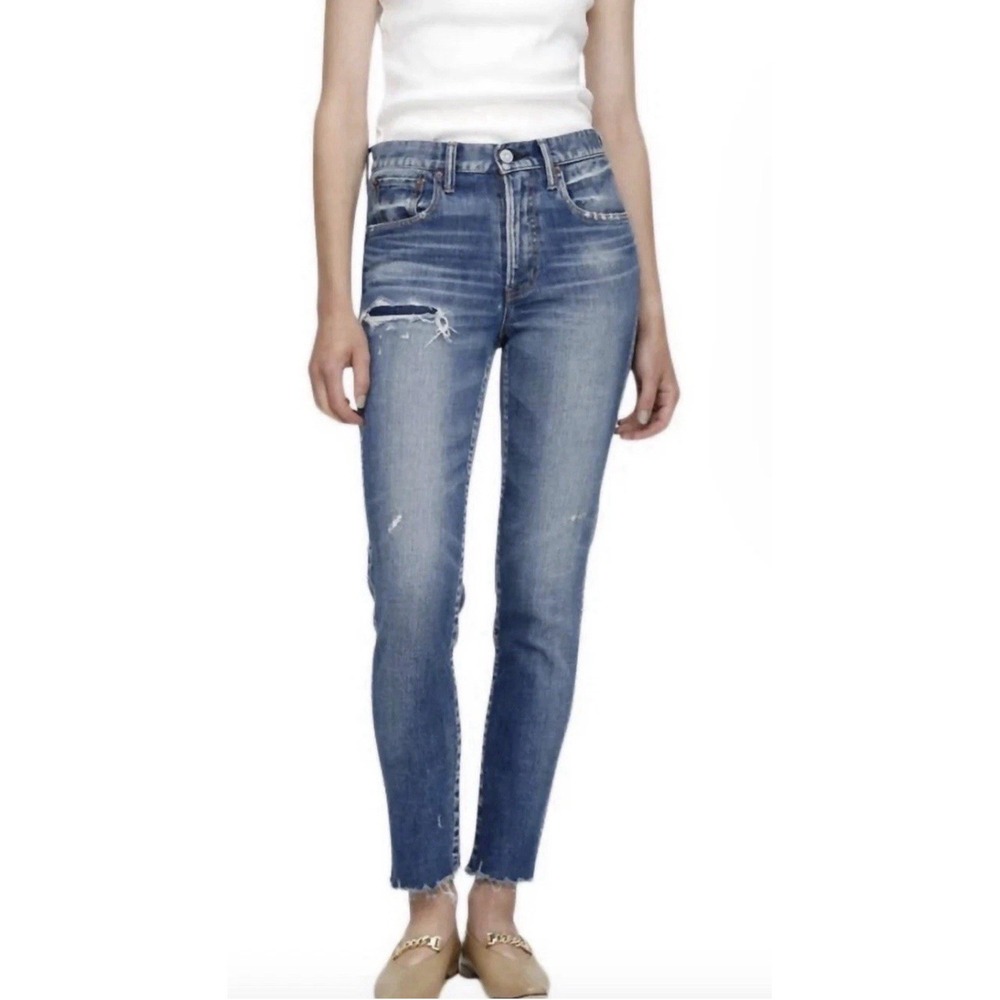 MOUSSY Vintage Hammond Skinny HR Jeans Women's sz.28 Selvedge Denim Japan